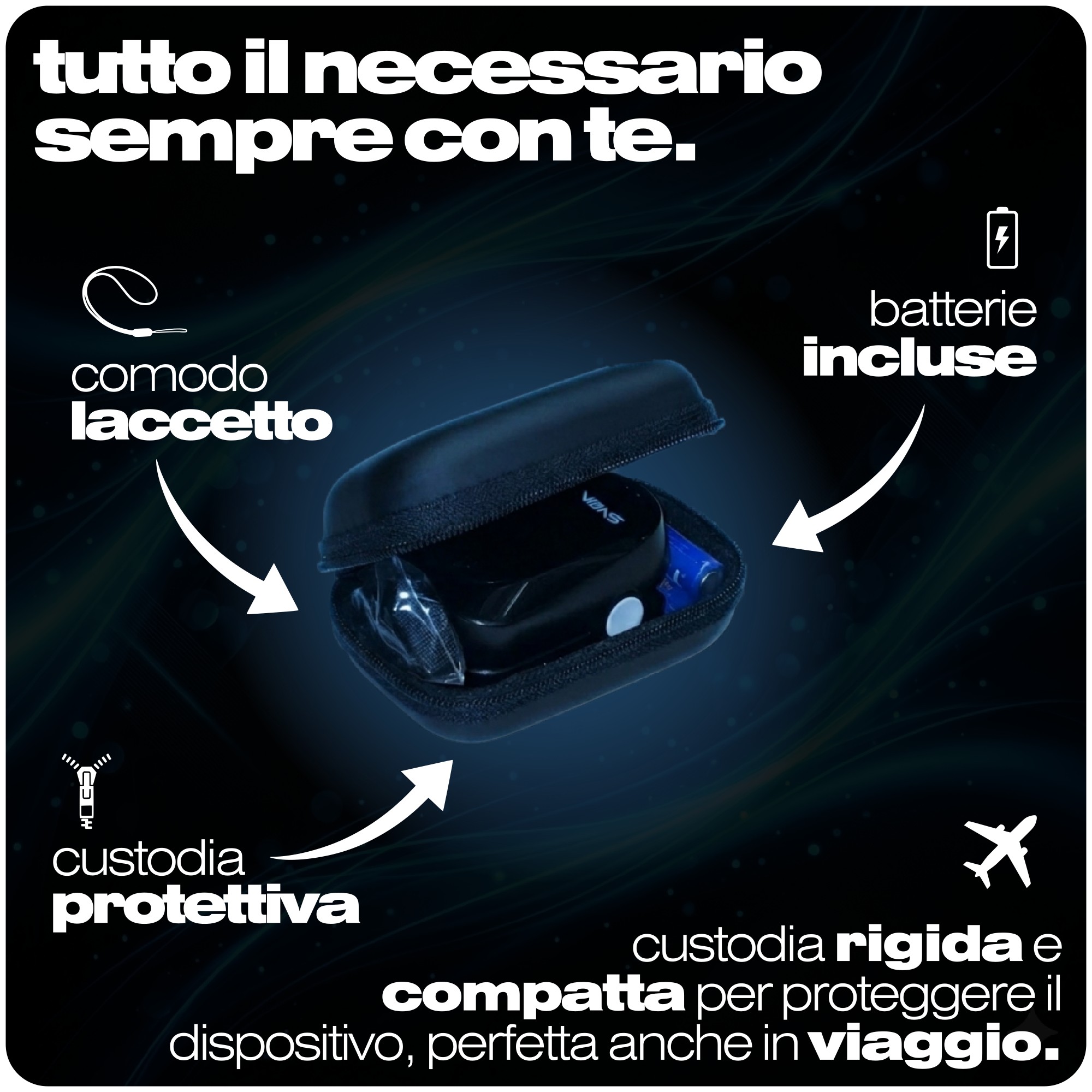 Saturimetro Parlante VIBAS iVoice Oxy – Ossimetro da Dito con Voce Multilingua, Misura SpO2 e Frequenza Cardiaca, Ripetizione Automatica, Ideale per Anziani e non Vedenti, Batterie Incluse - immagine 7